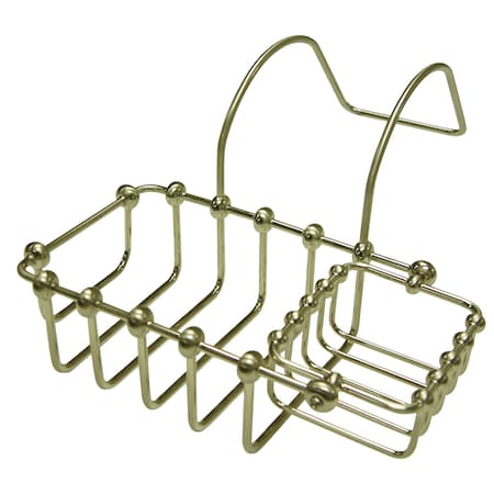 Kingston Brass 7" Swivel Soap and Sponge Holder, Brushed Nickel CC2178